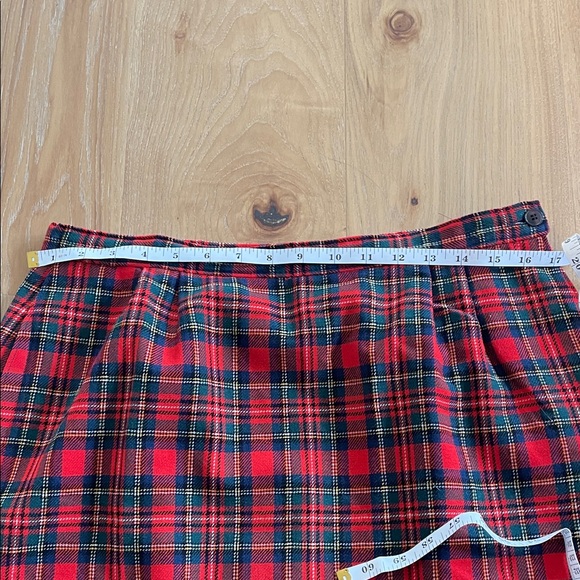 Pendleton 100% Virgin Wool Plaid Women's Skirt - Picture 2 of 5